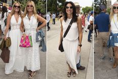 Una imagen de la final del abierto en el pasado: ¡celebridades por doquier!