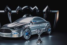 Mercedes Benz homenajea a los campeones de LoL con una obra de arte automovilística