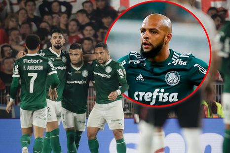Felipe Melo analizó la victoria de Palmeiras en cancha de River. Felipe Melo analizó la victoria de Palmeiras en cancha de River.
