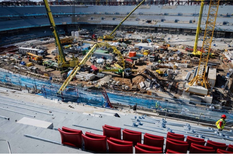 El Camp Nou en obras Foto: Camp Nou