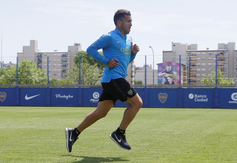 Carlos Tevez Foto: @BocaJrsOficial