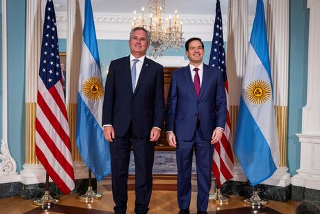 Marco Rubio y Pablo Quirno. Marco Rubio y Pablo Quirno.