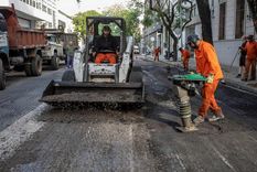 Plan Verano de repavimentación en la Ciudad: cuáles son las 200 avenidas y calles que estarán en obra entre enero y marzo.