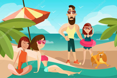 vacaciones en familia