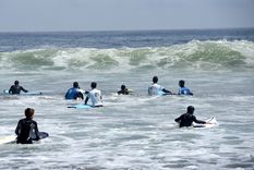 Las olas de Maitencillo son de las mejores para quienes buscan sumergirse en el surf. Foto: Marcos Garcia/MDZ Las olas de Maitencillo son de las mejores para quienes buscan sumergirse en el surf. Foto: Marcos Garcia/MDZ