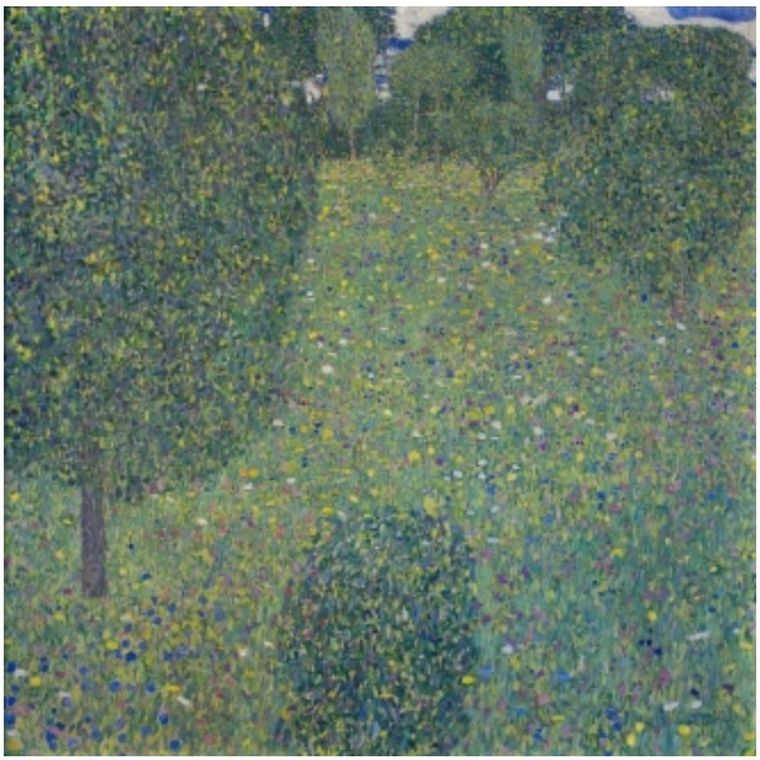 Gustav Klimt, “Pradera florida de amapolas” Gustav Klimt, “Pradera florida de amapolas”