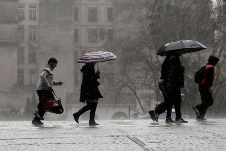Rige una alerta naranja por tormenta y granizo para la noche de este viernes. Foto: Que Pasa Web