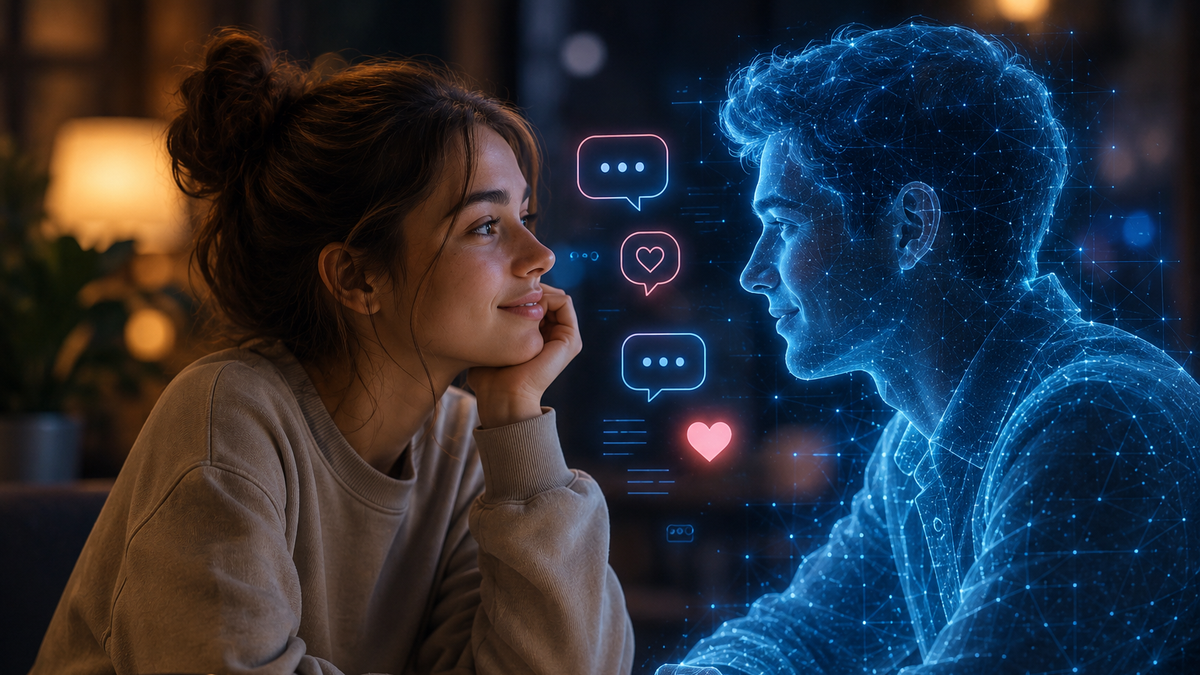 Los jóvenes ya no descartan enamorarse de una IA: 
