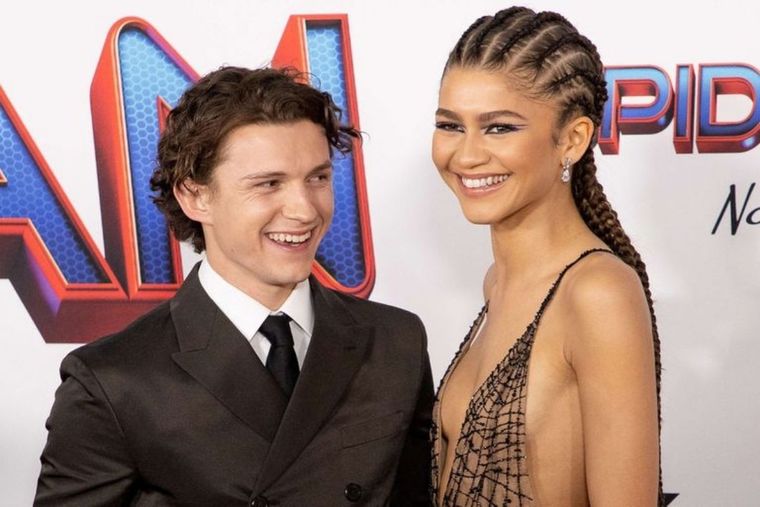 Tom Holland y Zendaya Tom Holland y Zendaya Foto: La Nación