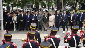 Del acto de Malvinas participó el Gabinete completo del Gobierno de la Nación y también el Gobierno porteño.