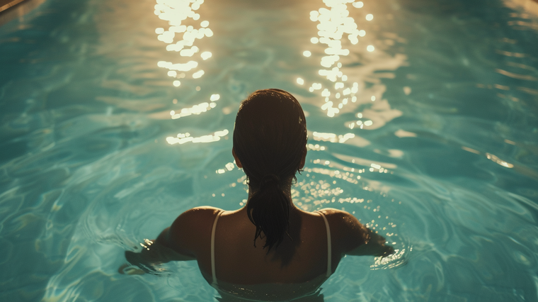 Una pileta será necesaria este fin de semana. Foto: Imagen generada por Midjourney