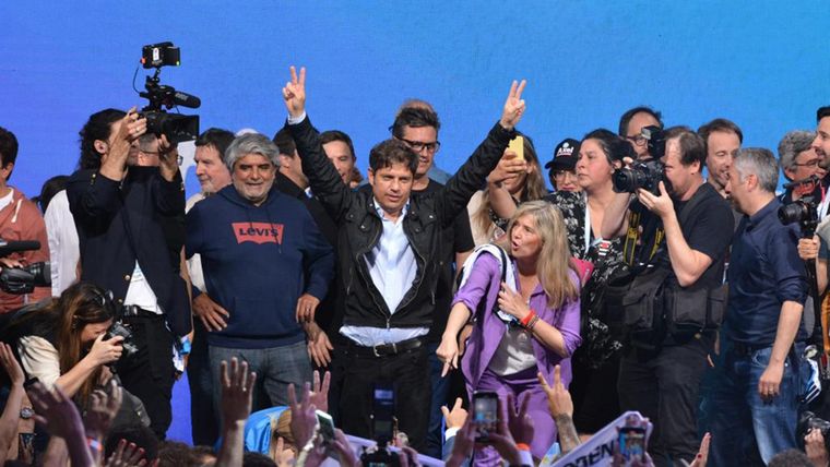 Kicillof Kicillof ganó la elección con el 45% de los votos de los bonaerenses. Crédito: Celeste Salguero / MDZ Foto: Celeste Salguero / MDZ