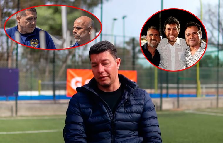 Battaglia habló de la convivencia con Riquelme y el Consejo y no se guardó nada.