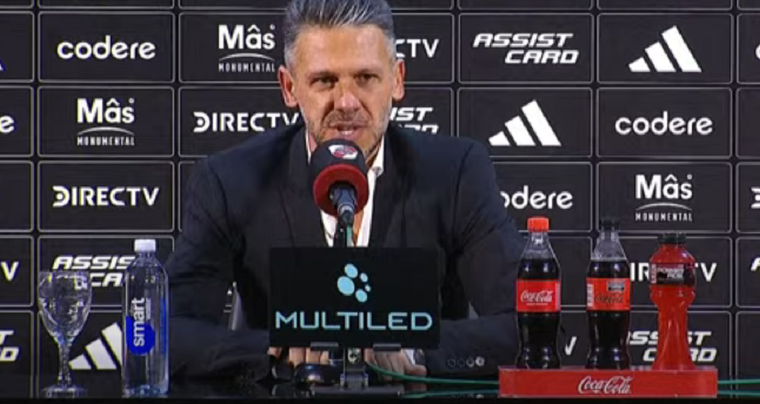 Micho habló post triunfo en el Monumental. Foto: Captura