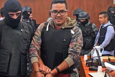 Guille cantero sonriendo ante las cámaras. Lo acusan de haber ordenado ataques a balazos contra sedes judiciales