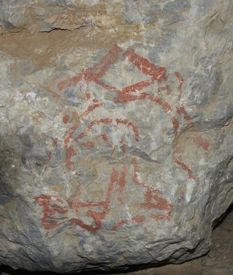 Los jeroglíficos hallados en 2022 Foto: B. Genç, Archive of the Bogazköy-Expedition, DAI , German Archaeological Institute