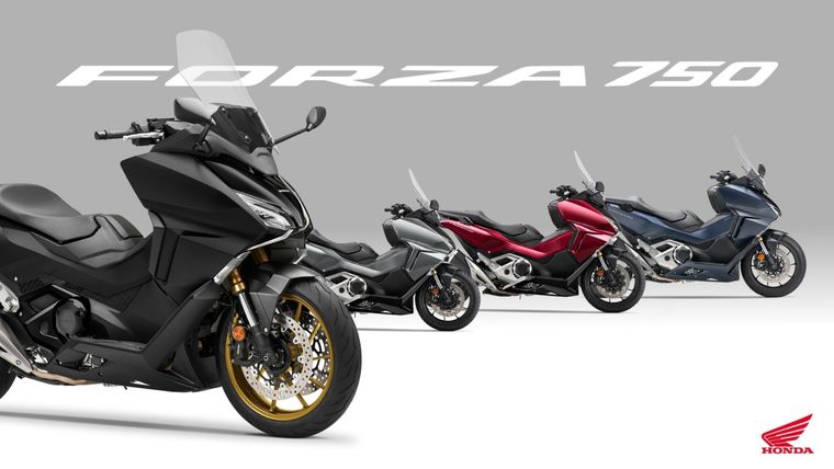 Gama Honda Forza 750 Foto: Honda