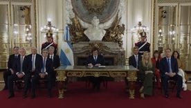 Javier Milei presentó la modificación de la carta orgánica del BCRA.