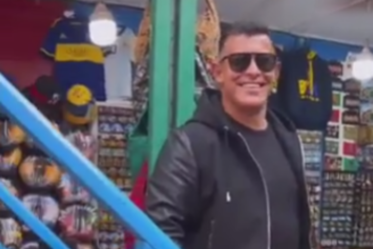 Almirón, de paseo a días del River-Boca Foto: Instagram Jorge Almirón