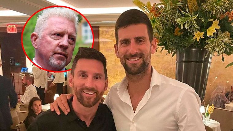 Becker comparó a Djokovic con Messi y hasta lo puso por encima del astro del fútbol mundial