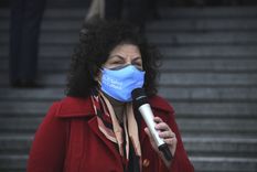 Calra Vizzotti, ministra de Salud de la Nación, se refirió a la importancia que tienen las vacunas en la erradicación de enfermedades Foto: Telam