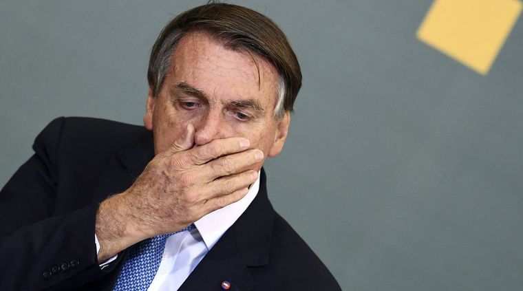 Bolsonaro no es un buen perdedor. Foto: Télam