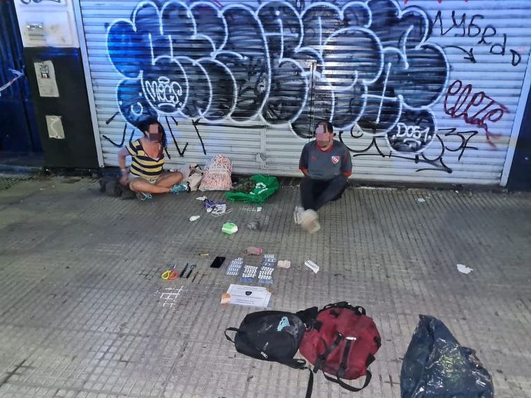 El hombre fue atacado por dos personas