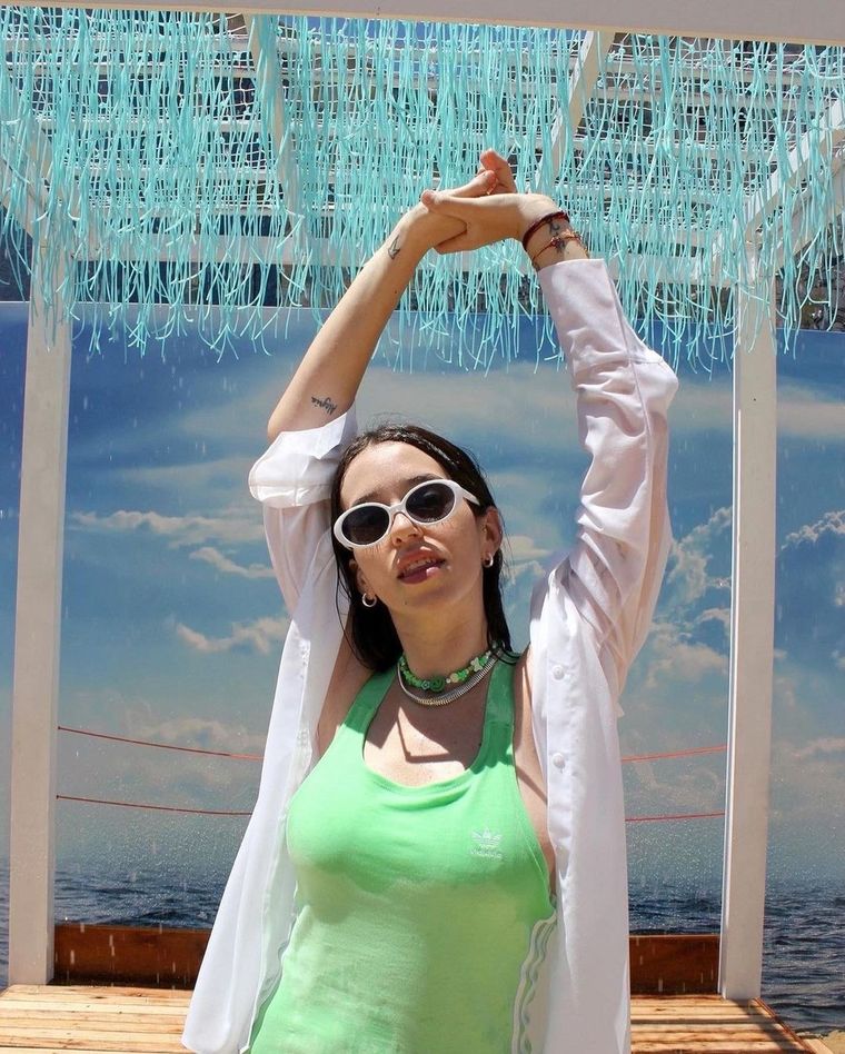 Leticia Siciliani juega con el estilo athleisure en todos sus looks. Foto: Instagram