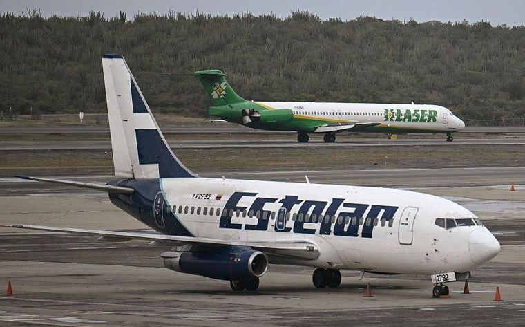 El grueso de las operaciones aéreas durante el fin de semana la realizaron aerolíneas venezolanas o privados.