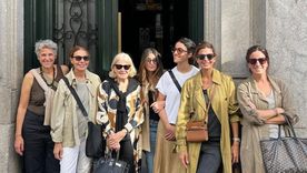 Conoce el gran estilo de las mujeres que acompañan a Juliana Awada en su viaje familiar Foto: Instagram