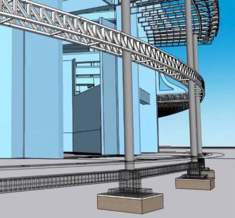 Las columnas que se instalar&aacute;n a las afueras de La Bombonera y sostendr&aacute;n una enorme pantalla led.