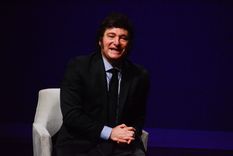 Javier Milei destacó que la gente lo apoya más allá de la crisis que atraviesa el país Foto: Juan Mateo Aberastain Zubimendi/MDZ