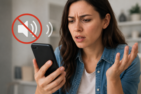 El modo silencioso activado accidentalmente sigue siendo principal causa de fallas de sonido en celulares actualmente. El modo silencioso activado accidentalmente sigue siendo principal causa de fallas de sonido en celulares actualmente.
