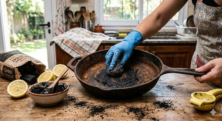 Carbón y limón, una combinación perfecta. Carbón y limón, una combinación perfecta.