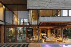 Así es la casa del modelo.