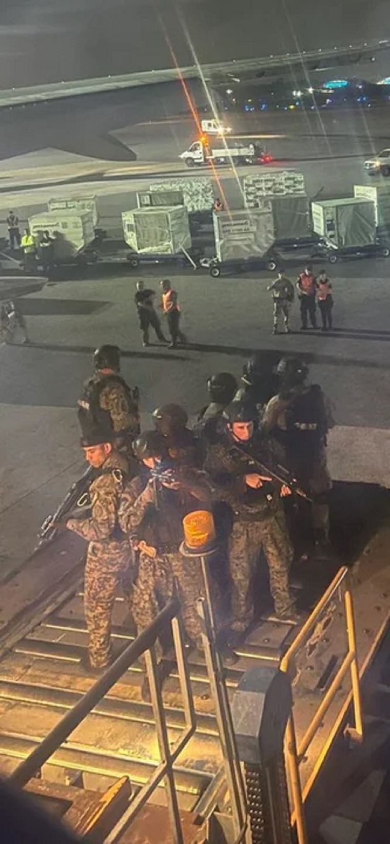 Operativo en Ezeiza Foto: Archivo MDZ