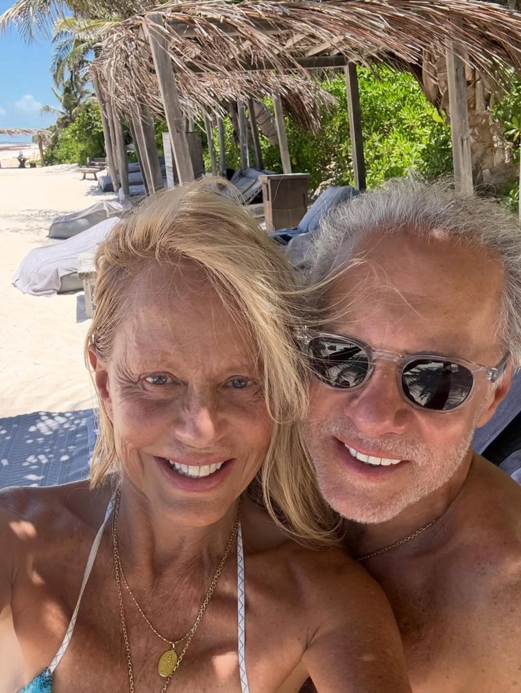Bolocco junto a su pareja, José Patricio Daire Bolocco junto a su pareja, José Patricio Daire