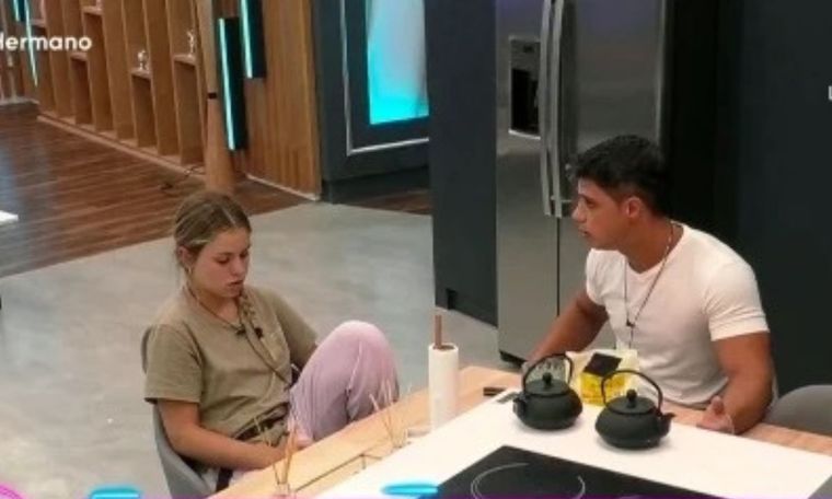 Coti no pudo ocultar su angustia por El Conejo La correntina se sintió mal tras quedar nominada