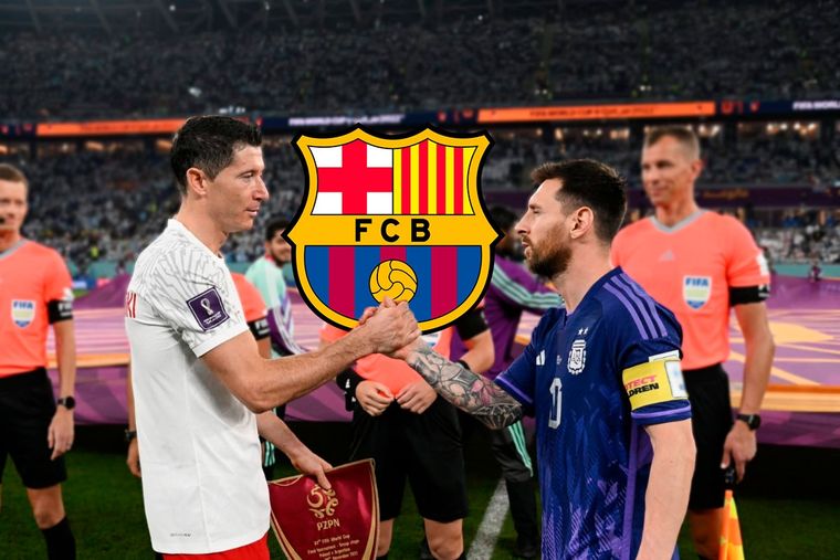 Lewandowski dio el visto bueno para el regreso de Messi al Barcelona