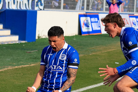 Martín Pino el goleador que aparece en los partidos importantes. Martín Pino el goleador que aparece en los partidos importantes.