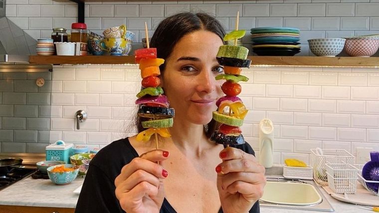 Juana Viale, vestido, redes sociales