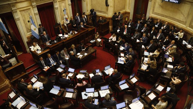 El Senado le encestó un nuevo golpe al Gobierno de Javier Milei