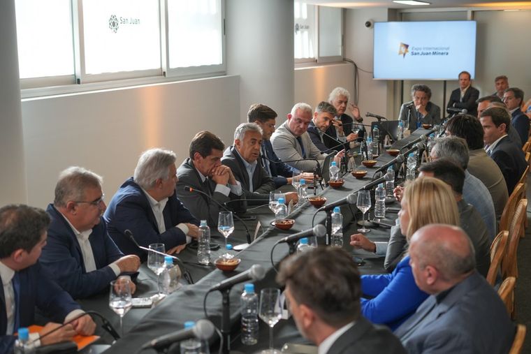 El nacimiento de la Mesa Federal Minera fue uno de los hitos de la Expo San Juan Mienra.