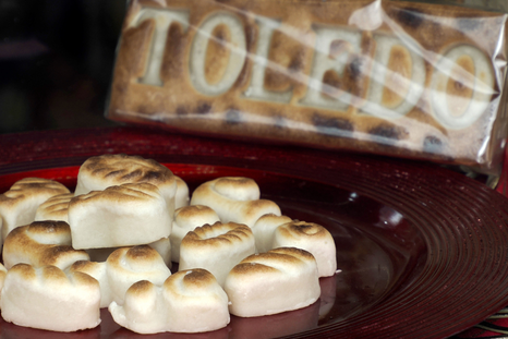 Esta receta de mazapán se elabora en Toledo desde la Edad Media. Esta receta de mazapán se elabora en Toledo desde la Edad Media.