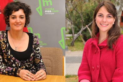 MDZol | Florencia Sangalli (izq.) y Ayelén Rebolledo (der.) Foto: Mediamza.com