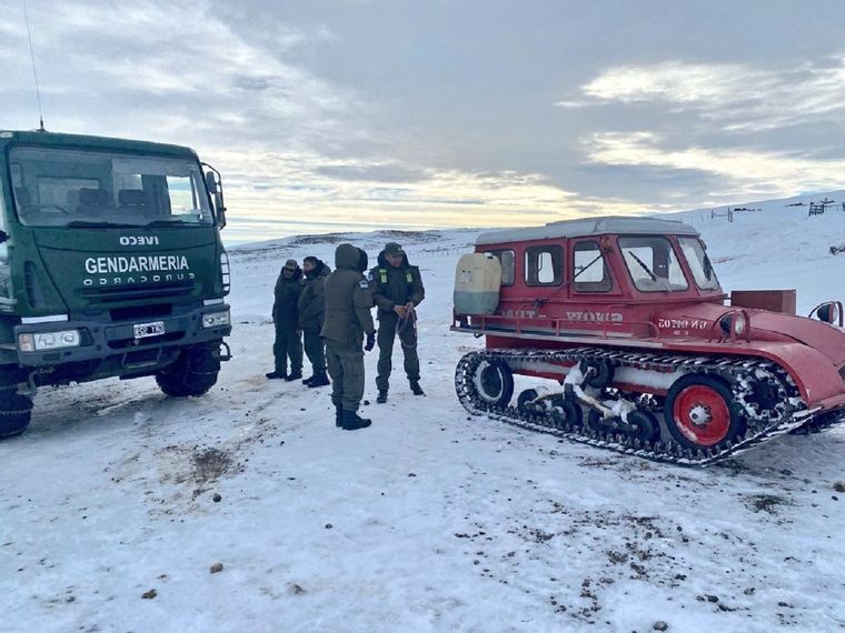 La ministra de Seguridad de la Nación difundió un video en el que muestra el trabajo de Gendarmería nacional en la provincia de Santa Cruz. Foto: X de @Sinagir_Arg