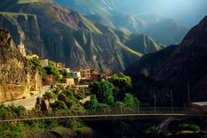 Este pueblo se encuentra en Salta, pero solo se puede acceder desde Jujuy Foto: Shutterstock