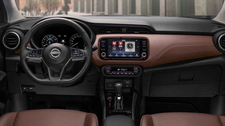 Nissan ofrece un panel instrumental de 7 pulgadas Foto: Nissan