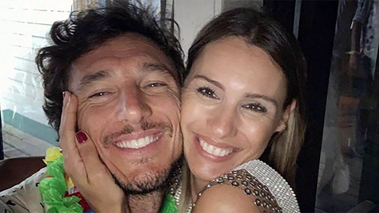 Pico Mónaco con Pampita. Pico Mónaco con Pampita.
