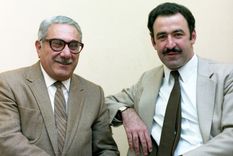 Santiago Felipe Llaver y José Genoud, la fórmula que asumió el Gobierno de Mendoza en 1983 Foto: Archivo Patrimonial de Mendoza